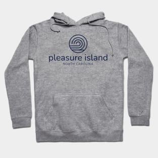 Pleasure Island, NC Beach Summer Wave Hoodie